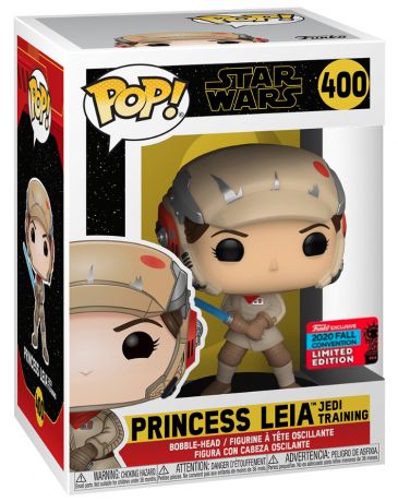 Figurine Funko Pop Star Wars 9 : L'Ascension de Skywalker #400 Princesse Leia entrainement jedi