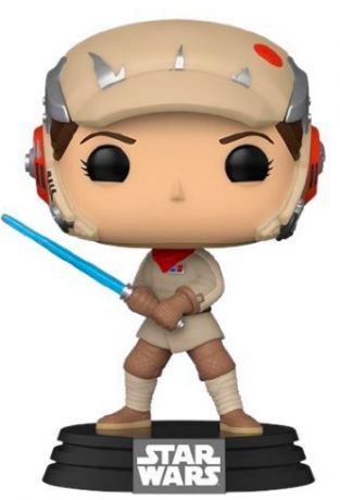 Figurine Funko Pop Star Wars 9 : L'Ascension de Skywalker #400 Princesse Leia entrainement jedi