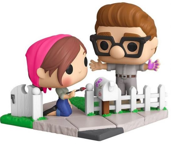 Figurine Pop Là-Haut [Disney] #979 pas cher : Carl et Ellie peinture