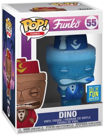 Figurine Funko Pop Fantastik Plastik #55 Dino Bleu 