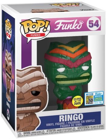 Figurine Funko Pop Fantastik Plastik #54 Ringo vert - Glow In The Dark