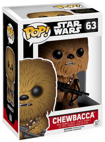 Figurine Funko Pop Star Wars 7 : Le Réveil de la Force #63 Chewbacca