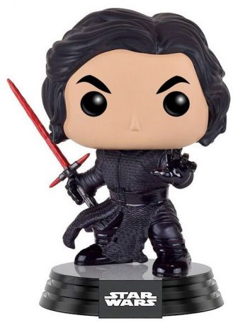 Figurine Funko Pop Star Wars 7 : Le Réveil de la Force #105 Kylo Ren - Sans masque