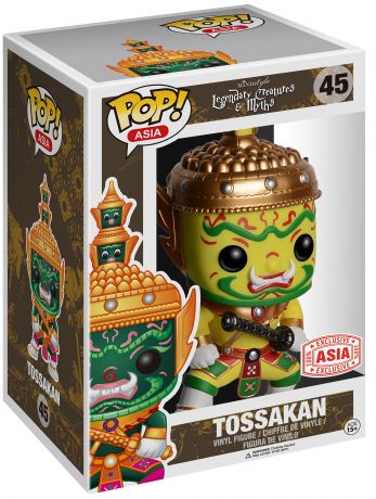Figurine Funko Pop Créatures légendaires et mythes #45 Tossakan - Jaune