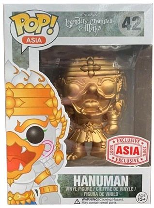 Figurine Funko Pop Créatures légendaires et mythes #42 Hanuman - Or