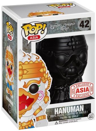 Figurine Funko Pop Créatures légendaires et mythes #42 Hanuman - Noir mat