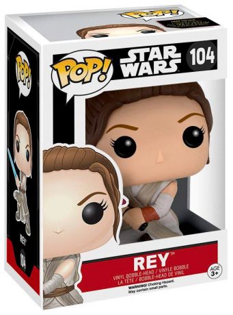 Figurine Funko Pop Star Wars 7 : Le Réveil de la Force #104 Rey