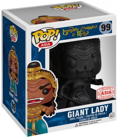 Figurine Funko Pop Créatures légendaires et mythes #99 Giant Lady - Mat Noir