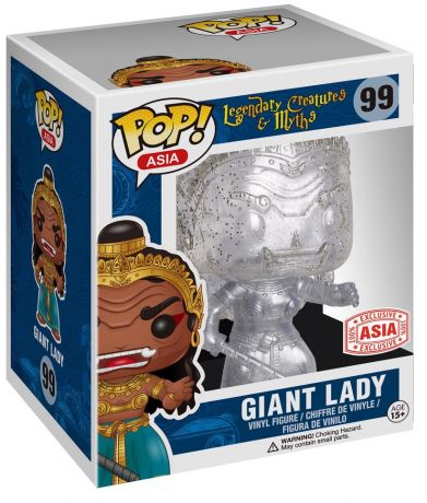 Figurine Funko Pop Créatures légendaires et mythes #99 Giant Lady - Transparent