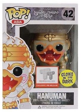 Figurine Funko Pop Créatures légendaires et mythes #42 Hanuman - Glow in the Dark