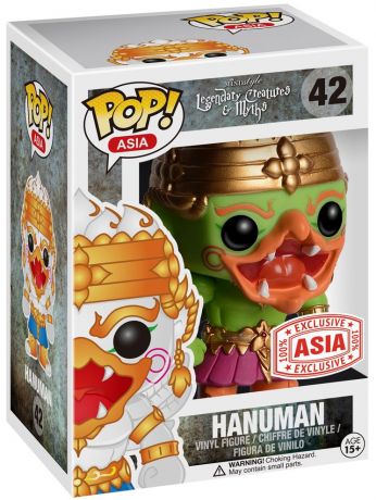 Figurine Funko Pop Créatures légendaires et mythes #42 Hanuman - Vert et rose