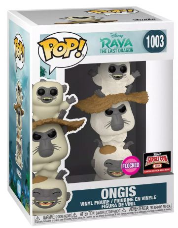 Figurine Funko Pop Raya et le Dernier Dragon #1003 Ongi - Flocked 