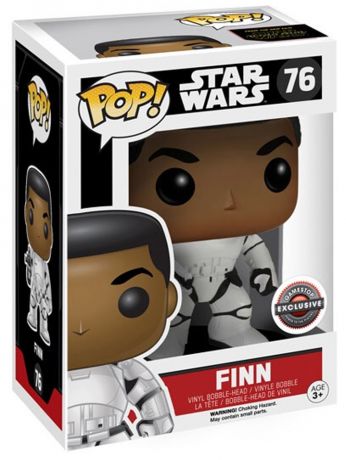 Figurine Funko Pop Star Wars 7 : Le Réveil de la Force #76 Finn - Stormtrooper