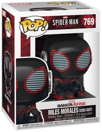 Figurine Funko Pop Marvel's Spider-Man: Miles Morales #769 Miles Morales 2020 costume