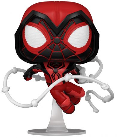 Figurine Funko Pop Marvel's Spider-Man: Miles Morales #770 Miles Morales Capuche écarlate 