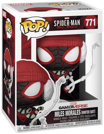 Figurine Funko Pop Marvel's Spider-Man: Miles Morales #771 Morales Miles Costume Hiver