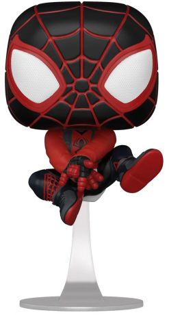 Figurine Funko Pop Marvel's Spider-Man: Miles Morales #767 Morales Miles  Combinaison de chat Bodega