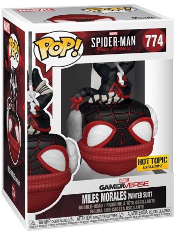 Figurine Funko Pop Marvel's Spider-Man: Miles Morales #774 Morales Miles Costume Hiver