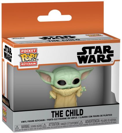 Figurine Funko Pop Star Wars : Le Mandalorien L'enfant - Porte clés