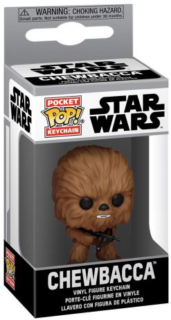 Figurine Funko Pop Star Wars 4 : Un nouvel espoir Chewbacca - Porte clés