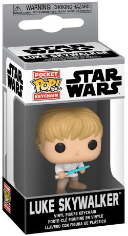 Figurine Funko Pop Star Wars 4 : Un nouvel espoir Luke Skywalker - Porte clés