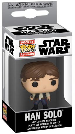 Figurine Funko Pop Star Wars : The Clone Wars Han Solo - Porte clés