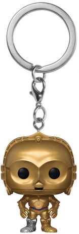 Figurine Funko Pop Star Wars : The Clone Wars C-3PO - Porte clés
