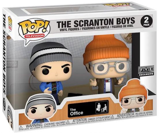 Figurine Funko Pop The Office Scranton Boys - Pack