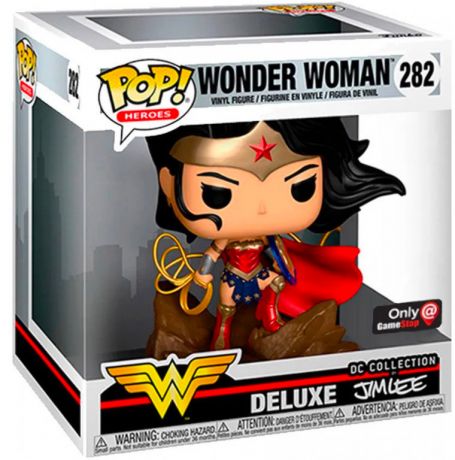 Figurine Funko Pop Wonder Woman [DC] #282 Wonder Woman - Jim Lee Deluxe