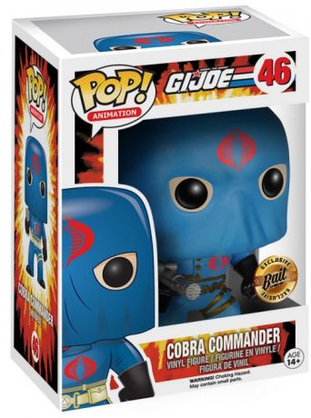 Figurine Funko Pop Hasbro #46 Cobra Commander - Capuche (G.I.Joe)