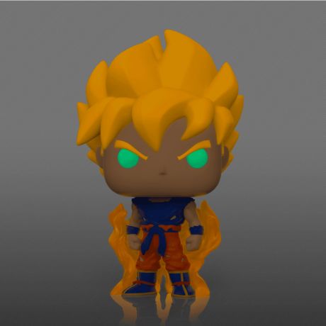 Figurine Funko Pop Dragon Ball Z #860 San Goku super saiyan - Glow In The Dark