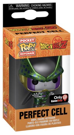 Figurine Funko Pop Dragon Ball Z Cell forme parfaite - Porte clés Métallique 