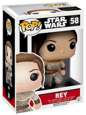 Figurine Funko Pop Star Wars 7 : Le Réveil de la Force #58 Rey