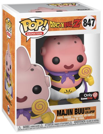 Figurine Funko Pop Dragon Ball Z #847 Majin Boo avec sucette 