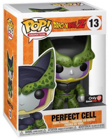 Figurine Funko Pop Dragon Ball Z #13 Cell forme parfaite - Métallique 