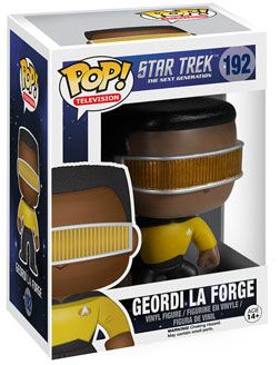 Figurine Funko Pop Star Trek #192 Geordi La Forge