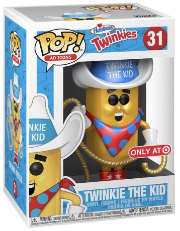 Figurine Funko Pop Icônes de Pub #31 Twinkie l'Enfant - Métallique