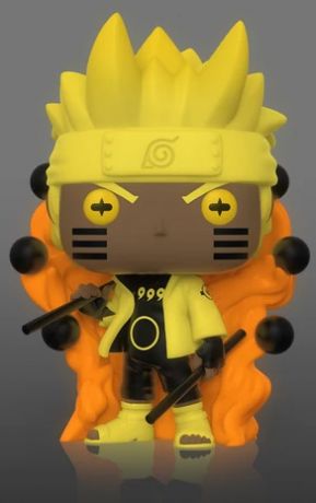 Figurine Funko Pop Naruto #932 Naruto Chakra de Kyûbi - Glow In The Dark