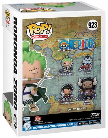 Figurine Pop One Piece #923 pas cher : Zoro (Pays des Wa)