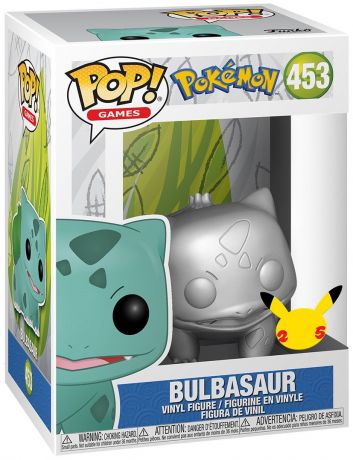 Figurine Funko Pop Pokémon #453 Bulbizarre Argent