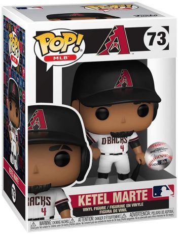 Figurine Funko Pop MLB : Ligue Majeure de Baseball #73 Ketel Marte
