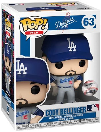 Figurine Funko Pop MLB : Ligue Majeure de Baseball #63 Cody Bellinger