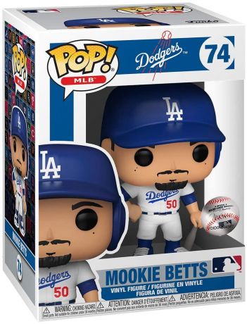 Figurine Funko Pop MLB : Ligue Majeure de Baseball #74 Mookie Betts