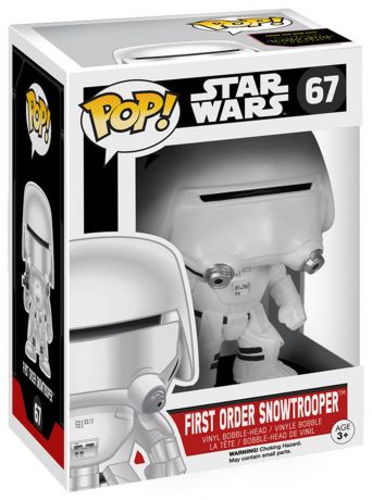 Figurine Funko Pop Star Wars 7 : Le Réveil de la Force #67 Snowtrooper du Premier Ordre
