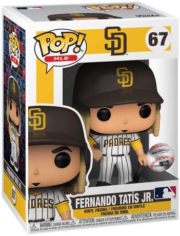 Figurine Funko Pop MLB : Ligue Majeure de Baseball #67 Fernando Tatis Jr.