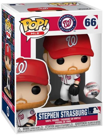 Figurine Funko Pop MLB : Ligue Majeure de Baseball #66 Stephen Strasburg