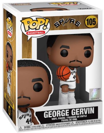 Figurine Funko Pop NBA #105 George Gervin - Spurs