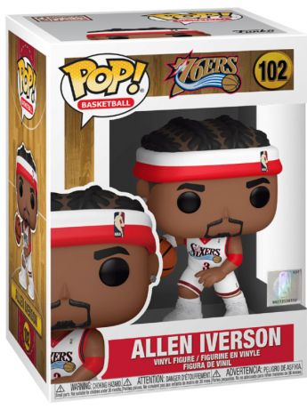 Figurine Funko Pop NBA #102 Allen Iverson - Sixers