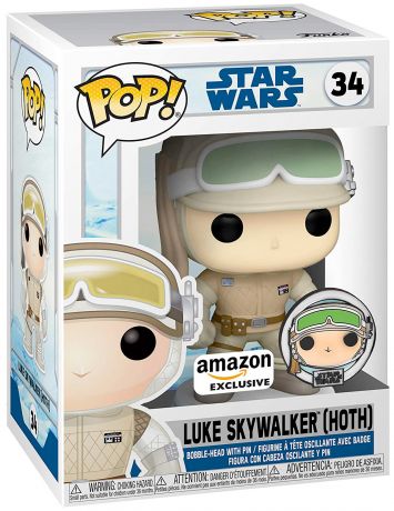 Figurine Funko Pop Star Wars 5 : L'Empire Contre-Attaque #34 Luke Skywalker