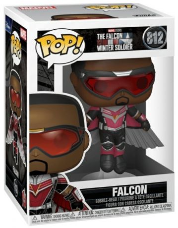 Figurine Funko Pop Falcon et le Soldat de l'Hiver #812 Falcon vole